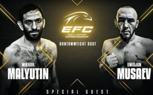 Видео боя Михаил Малютин - Умиджон Мусаев Eagle FC 37