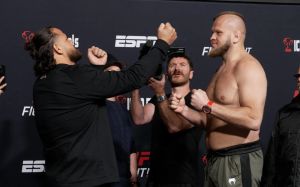 Результаты взвешивания UFC Fight Night 239: Тай Туиваса – Марчин Тыбура