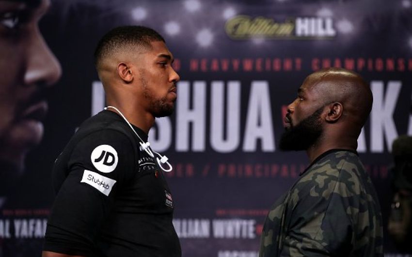 Статистика ударов в бою Энтони Джошуа и Карлоса Такама от Compubox