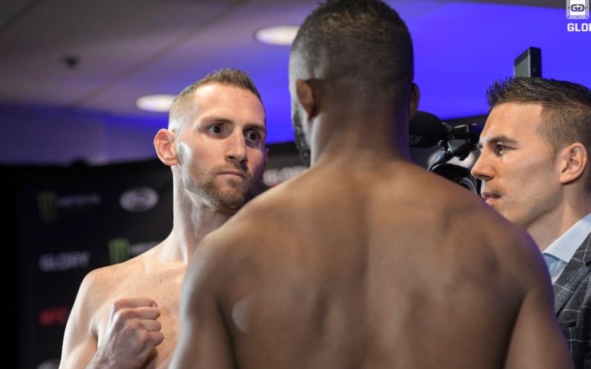 Видео боя Томас Дион — Росс Ловин Glory 67