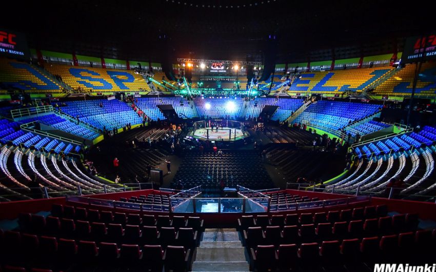 Турнир UFC Fight Night 137 в Сан-Паулу посетило 9485 человек