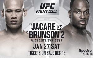 РП ММА №3 UFC on FOX 27: JACARE vs. BRUNSON 2