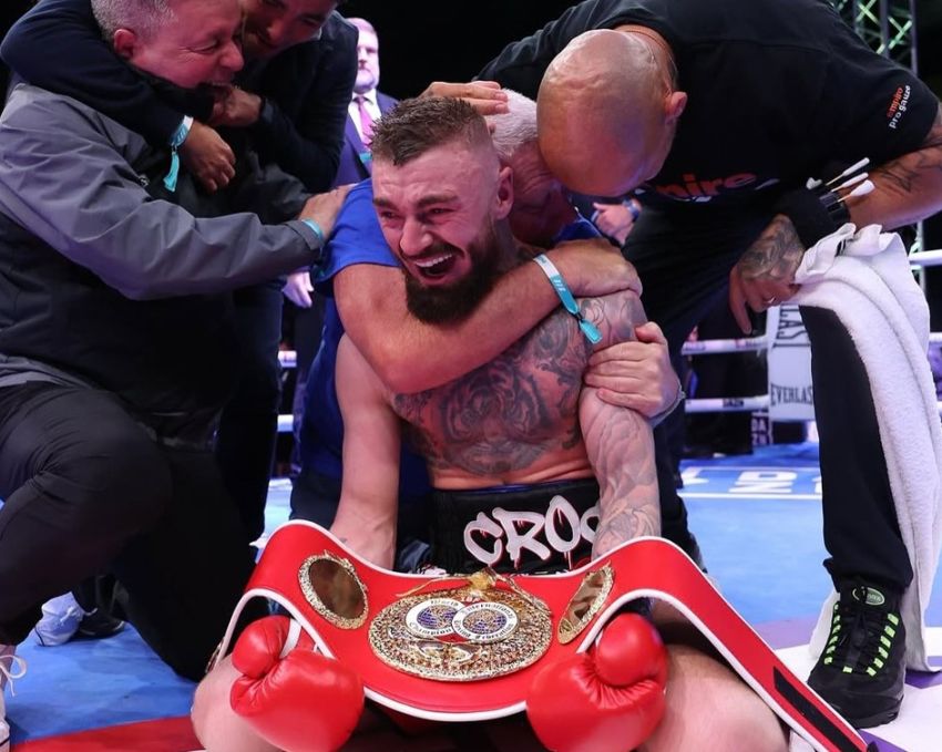 Фрэмптон: "Вполне могу представить бой Льюиса Крокера и Конора Бенна"