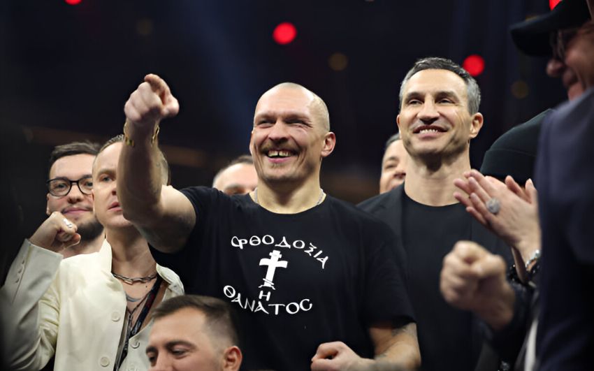 Александр Усик отреагировал на претензии Тайсона Фьюри и Фрэнка Уоррена: "Я победил"