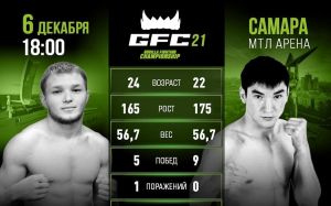 Видео боя Анатолий Кондратьев - Руслан Сариев GFC 21