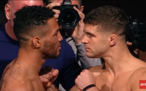 Видео церемонии взвешивания участников турнира UFC on FOX 31