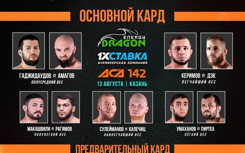 Видео боя Денис Сильва – Абубакар Местоев ACA 142