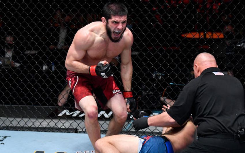 Слова Ислама Махачева после победы над Дрю Добером на UFC 259