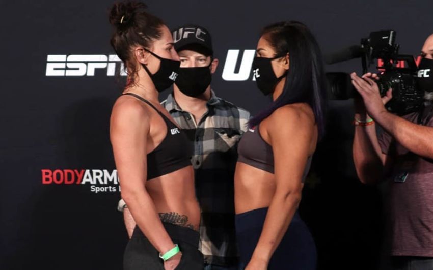 UFC on ESPN 10 Джессика Ай – Синтия Калвилльо. Смотреть онлайн прямой эфир