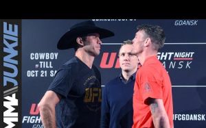 Битва взглядов перед UFC Fight Night 118