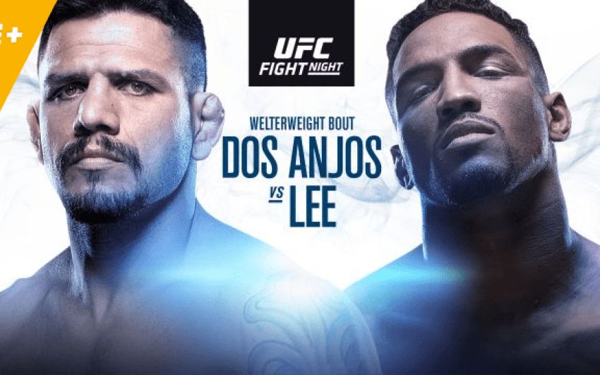 Прямая трансляция UFC Fight Night 152: Рафаэль Дос Аньос - Кевин Ли