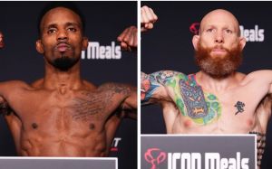 Результаты взвешивания UFC on ESPN 65
