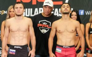 Видео боя Омар Нурмагомедов - Саидйокуб Кахрамонов PFL 7