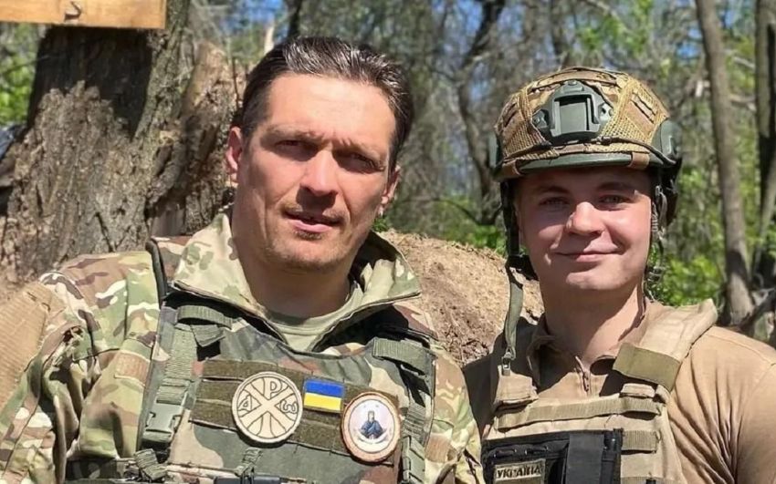 Александр Усик: "Некоторые парни на передовой спрашивали, что я там делаю"