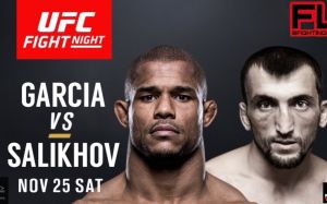 Видео боя Муслим Салихов - Алекс Гарсия UFC Fight Night 122