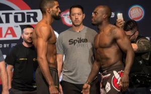  Видео боя Рафаэль Карвальо - Мелвин Манхуф 2 Bellator 176 