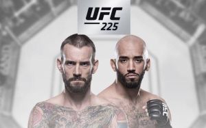 Видео боя СМ Панк - Майк Джексон UFC 225
