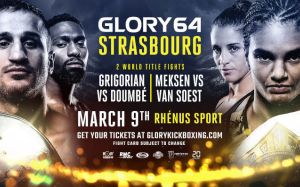 Прямая трансляция Glory 64: Седрик Думбе - Арут Григорян