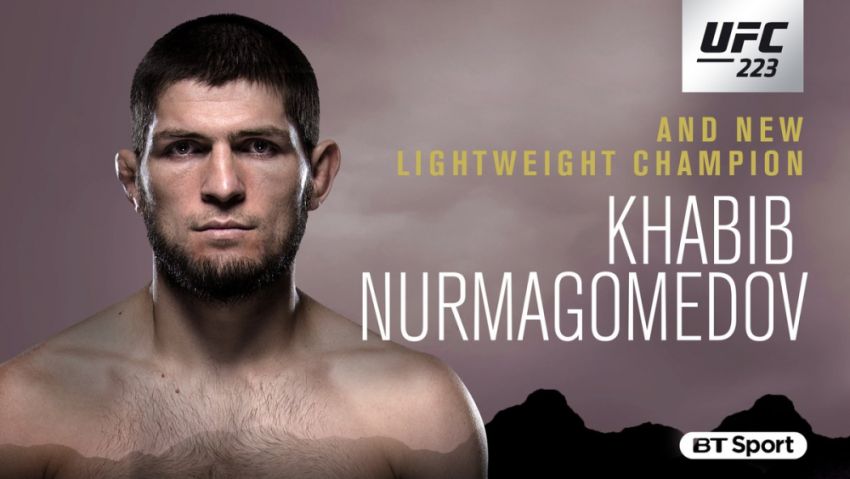 UFC 223: Хабиб Нурмагомедов победил Эла Яквинту, став чемпионом UFC в легком весе
