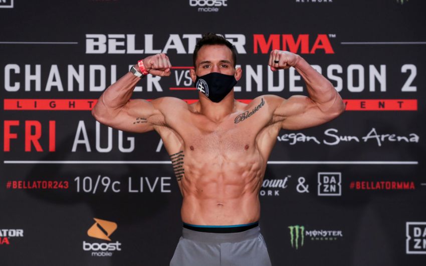Видео боя Майкл Чендлер – Бенсон Хендерсон 2 Bellator 243