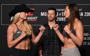 Видео боя Андреа Ли - Монтана Де Ла Роса UFC Fight Night 154 