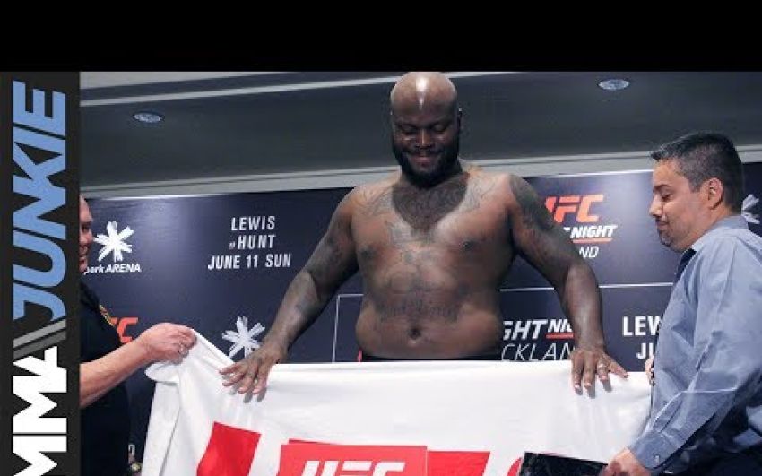 Результаты взвешивания к турниру UFC Fight Night 110