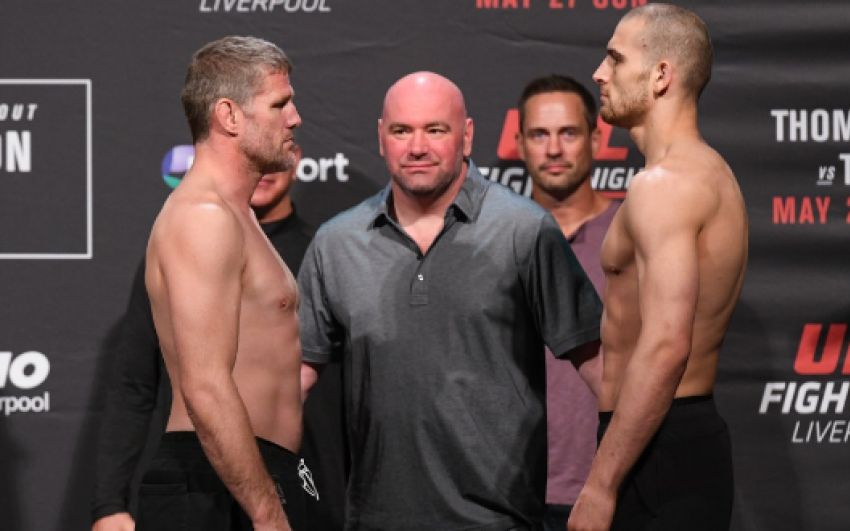 Видео боя Дэниел Келли - Том Брис UFC Fight Night 130