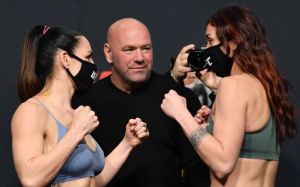 Видео боя Алексис Дэвис - Сабина Мазо UFC Fight Night 186