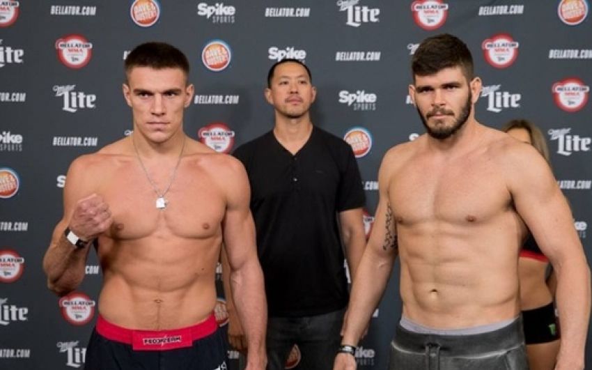 Видео боя Лиам МакГири - Вадим Немков Bellator 194
