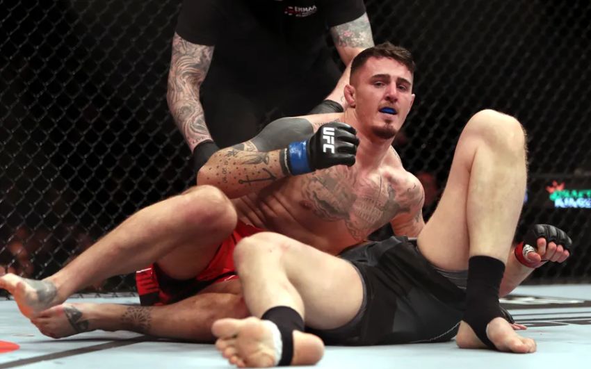 Том Аспинэлл быстро остановил Александра Волкова на UFC Fight Night 204