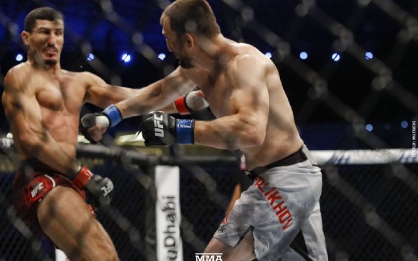 Муслим Салихов брутально нокаутировал Нордина Талеба на UFC 242