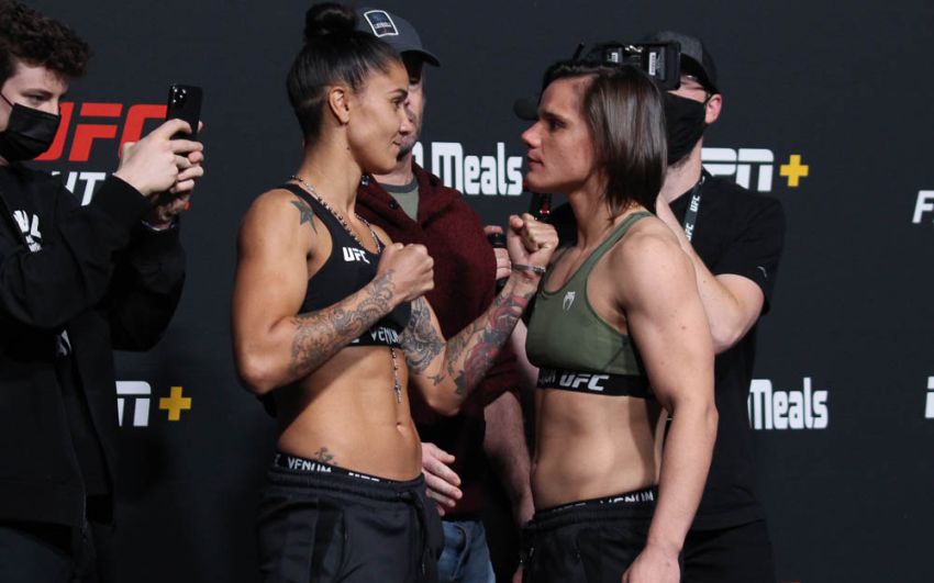 Видео боя Ариан Карнелосси - Истела Нуньес UFC Fight Night 195