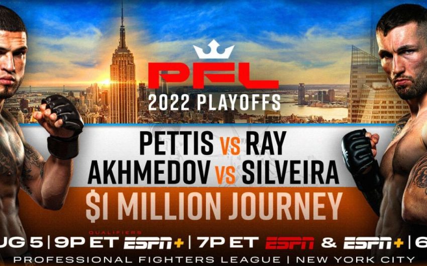 Результаты турнира PFL 7: 2022 Playoffs