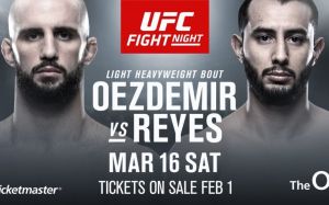 Видео боя Доминик Рейес - Волкан Оздемир UFC Fight Night 147