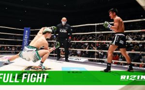 Видео боя Теншин Насукава – Кумандои Петчароенвит Rizin 26