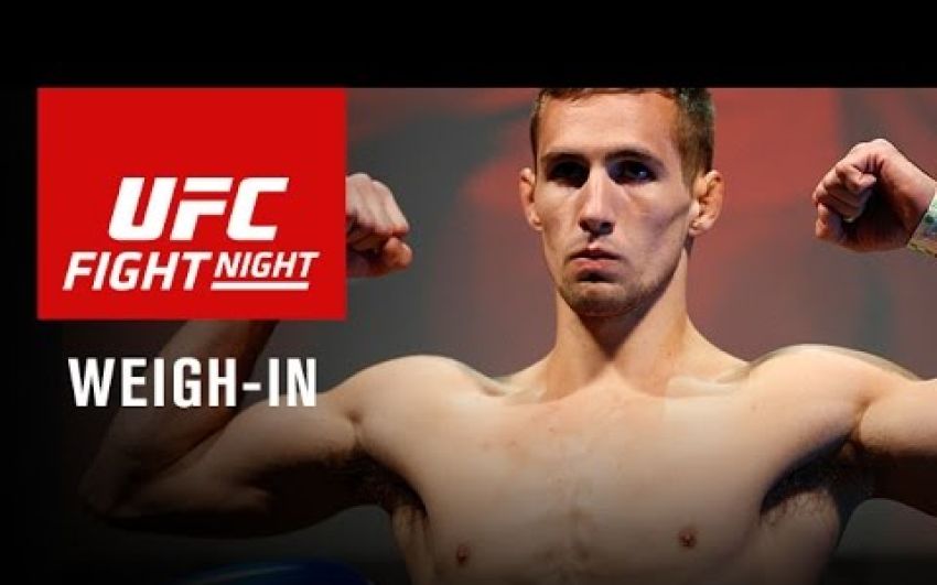 Взвешивание участников UFC Fight Night 89 Макдональд против Томпсона