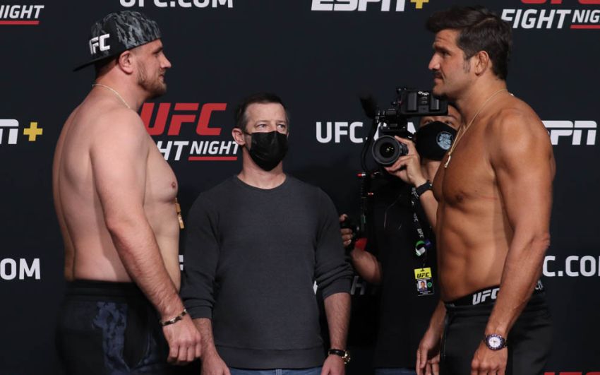 Видео боя Хуан Эспино - Александр Романов UFC on ESPN 22