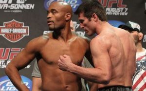 Видео боя Чейл Соннен - Андресон Сильва UFC 117