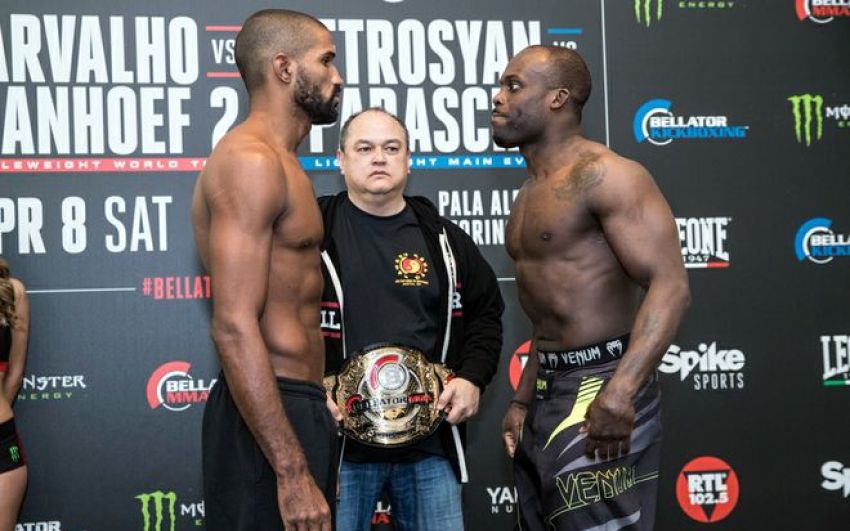 Результаты взвешивания Bellator 176