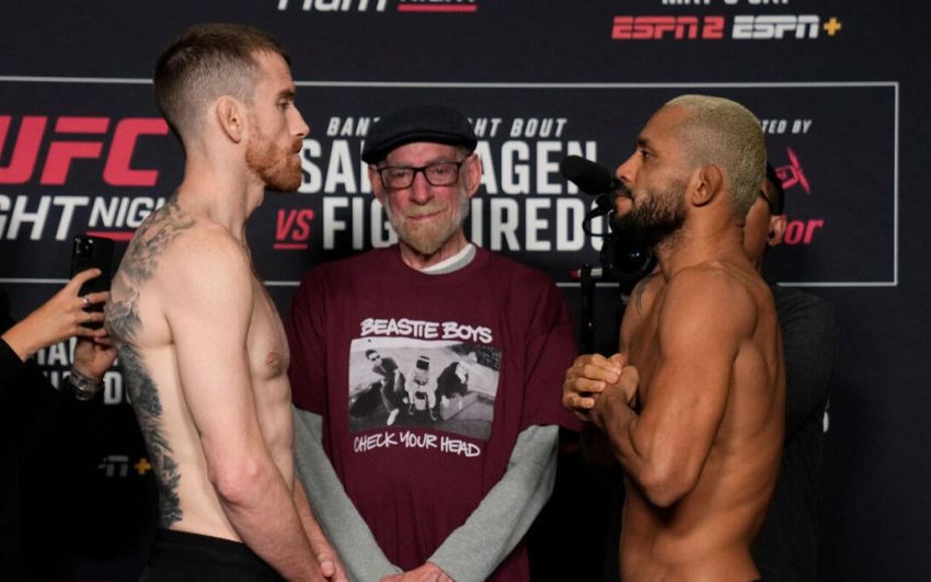 Результаты взвешивания турнира UFC on ESPN 67
