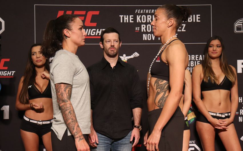 Видео боя Джермейн де Рандами - Ракель Пеннингтон UFC Fight Night 139