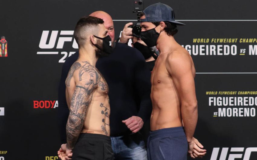 Видео боя Билли Куарантилло - Гевин Такер UFC 256