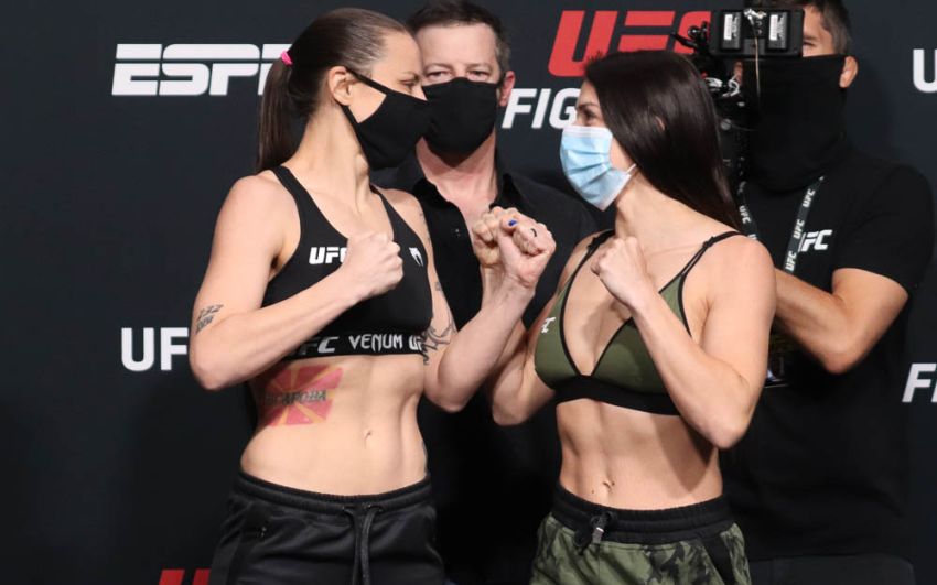 Видео боя Нина Нуньес - Маккензи Дерн UFC on ABC 2