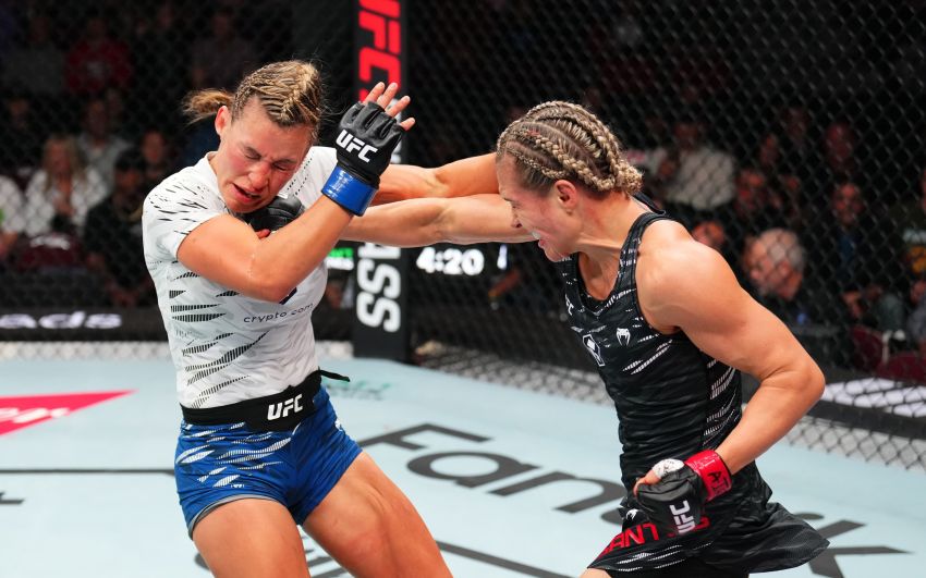 Видео боя Яна Куницкая – Миша Тейт UFC on ESPN 67
