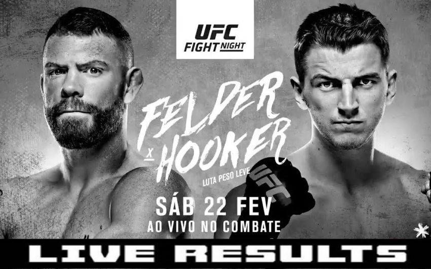 Результаты турнира UFC Fight Night 168: Пол Фелдер - Дэн Хукер
