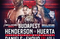 Прямая трансляция Bellator 196: Бенсон Хендерсон - Роджер Уэрта