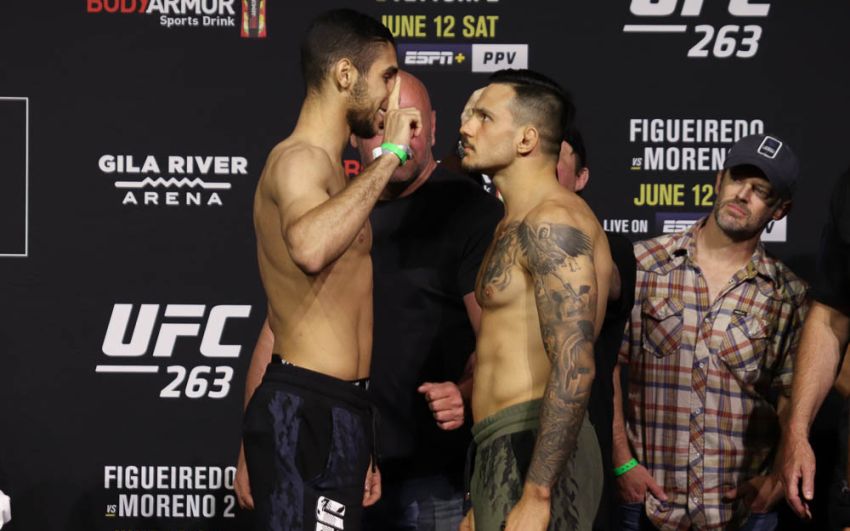 Видео боя Луиджи Вендрамини - Фарес Зиам UFC 263