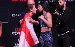 Видео боя Диана Бельбита - Молли МакКанн UFC on ESPN 6