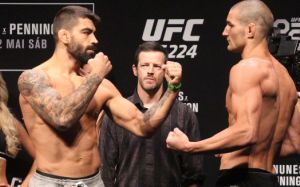 Видео боя Элизеу Залески - Шон Стриклэнд UFC 224