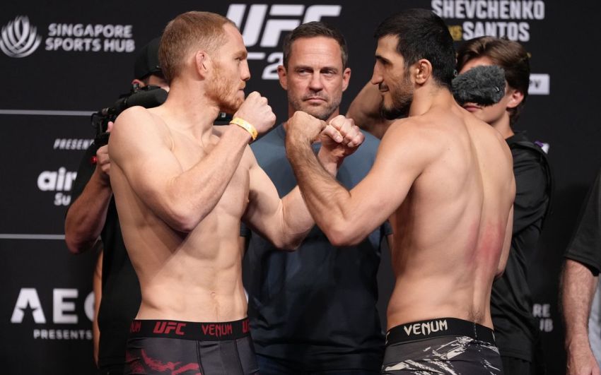 Видео боя Джек Делла Маддалена - Рамазан Эмеев UFC 275